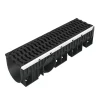 Nicoll Caniveau Kenadrain Pour Bordures De Trottoirs Avec 2 Grilles En Fonte D400 – Longueur 1 M Vente 10