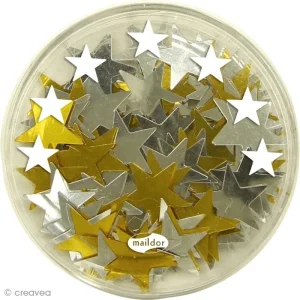 Maildor Confettis De Table – Etoiles X 10 Gr prix pas cher 6