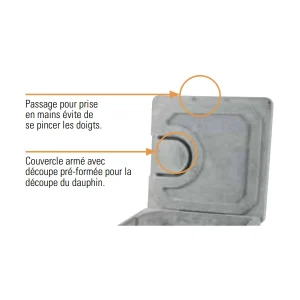 aux meilleurs prix Couvercle Armé EPERS CV30A Pour Boîte à Opercules Sebico 7