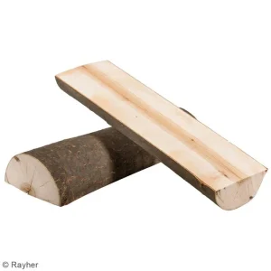 Rayher Demi Bûche De Bois Décorative – 23 X 7 X 4 Cm – 2 Pcs exclusivement disponibles 7