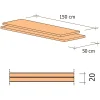 Plaque De Sol Standard Fibre-gypse – Fermacell SOL – 1,5 M X 0,5 M – 2 X ép. 20 MM nouvelle saison 13