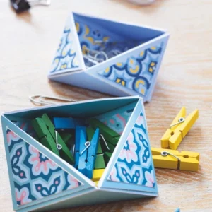 FRENCH’KITS French Kits Papier – Vide-poches Les Géométriques – 2 Pcs dernière tendance 10