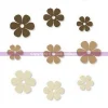 Artif Lot De 18 Fleurs En Feutrine 3 Teintes De Brun, ø 23 à 35 Mm, Déco Printanière grande marque pas cher 14