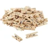 Doge Lot De 96 Minis Pinces à Linge En Bois Brut, Non Teinté, Long. 3,5 Cm, à Customiser soldes pas cher 11