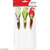 marque pas cher Artemio Oiseaux Colorés Décoratifs à Piquer – Plumes – Perruches – 3 Pcs 8