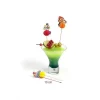 Doge Piques En Bois Décoratives Clowns3D, Pic De Cocktail, 10 Cm, Lot De 12 soldes pas cher 11