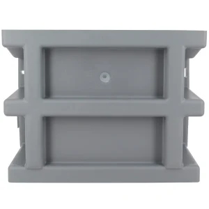 mode Réhausse Nicoll ECA7 Pour Courette Anglaise – PVC Gris Clair – 260 MM X 135 MM X 180 MM 10