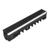 Caniveau De Voierie Avec Grille En Fonte C250 Kenadrain Nicoll – Polypropylène Noir – Longueur 1 M ultratendance 5