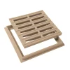 pas cher Grille Avec Cadre Pour Collecte Des Eaux De Ruissellement – Nicoll – Sable – 250 X 250 Mm 7